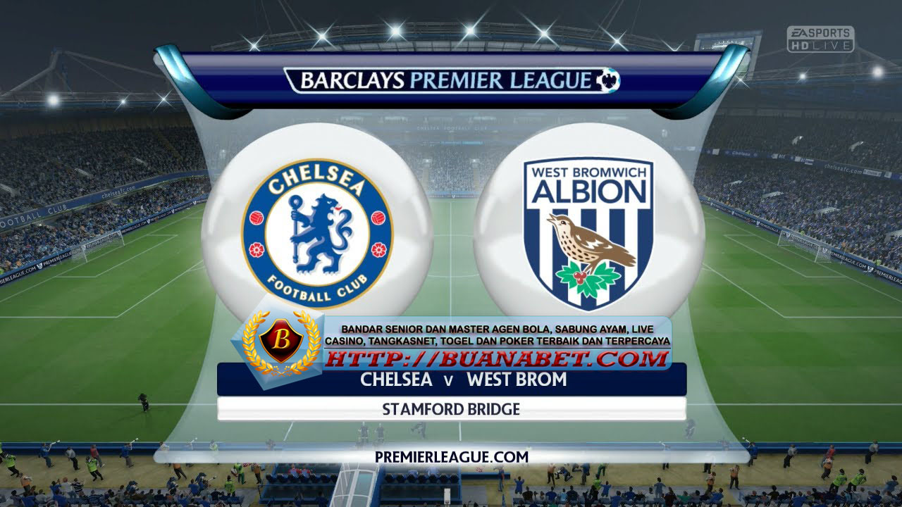 Prediksi Pertandingan Chelsea vs West Brom Albion 11 Des 2016